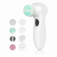 thumbnail image 1 of Electric Cleanser, Face Wash Brush Machine with 8 Brush Heads for Men, Women, Daily Use, Travel-Friendly,1 x Cleansing Device 8 x Brush Heads, 1 of 7