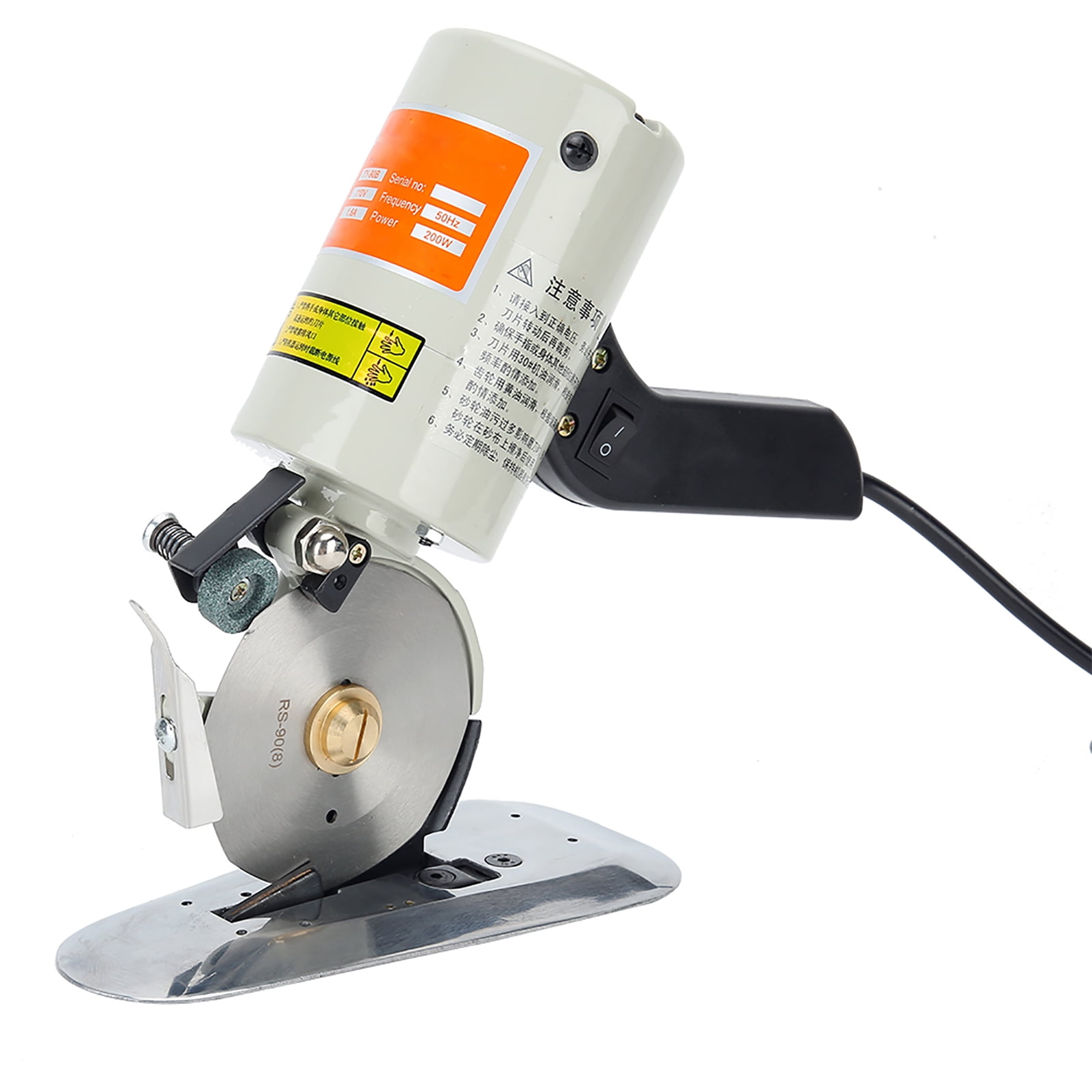 Electric Cloth Cutter With 90mm Round Blade Electric Cutting Machine