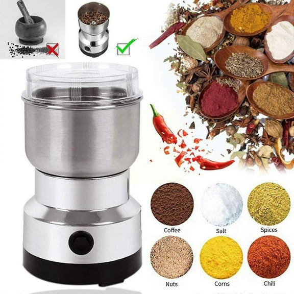 Electric Coffee Grinder 150w 220v Kitchen Cereals Beans Grinding Coffee Home Nuts Multifunctional Bean Spices Machine Grind F0e0