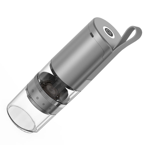 Electric Coffee Grinder Adjustable Burr Mill Plastic Coffee Mill Portable Coffee Bean Grinder for Outdoor and Indoor