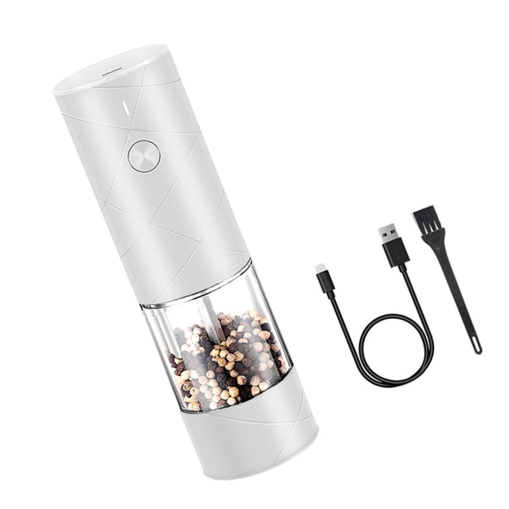 Electric Coffee Pepper Grinder Cordless Operation Multipurpose Kitchen Salt Mill