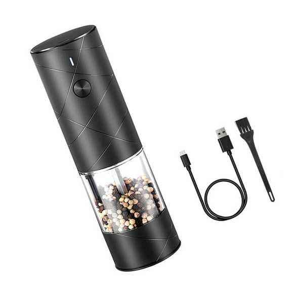 Electric Coffee Pepper Grinder Cordless Operation Multipurpose Kitchen Salt Mill