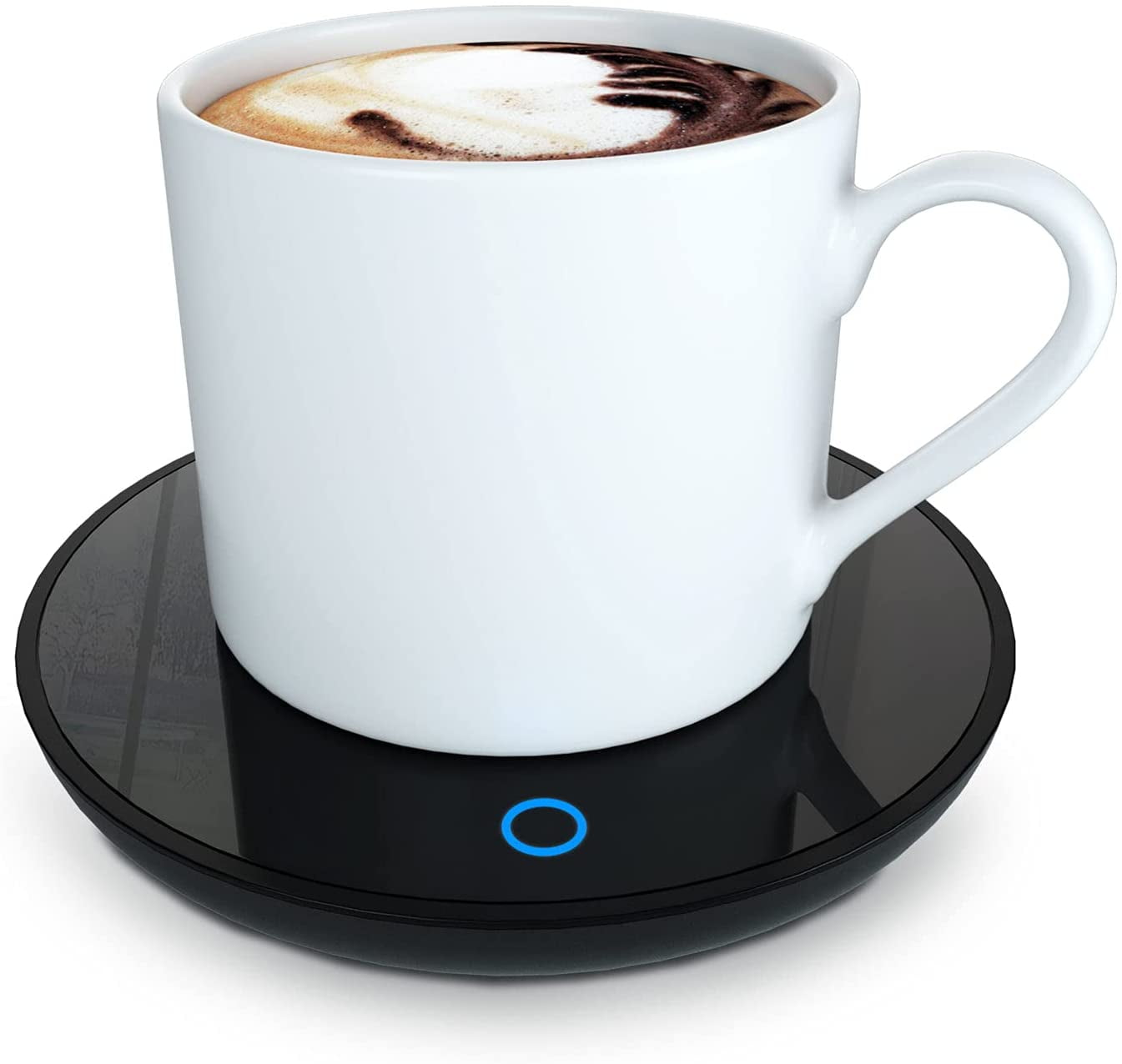 GCP Products GCP-US-564684 Mind Reader Usb Coffee Mug Warmer Set For Desk,  Tea Cup Warmer, Electric Warming Plate For Drinks Beverage Water Cocoa Milk