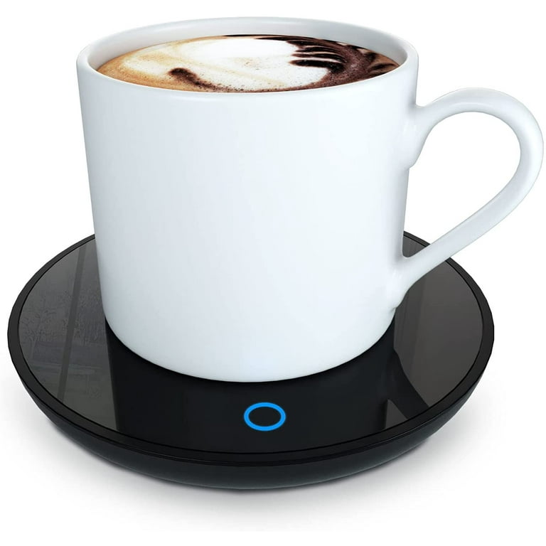 Coffee Mug Warmer, Smart Cup Warmer Thermostat Coaster ,Coffee Warmer for  Desk,Coffee Cup Warmer,Electric Beverage Warmer for Hot Coffee Tea Milk  Candle Wax