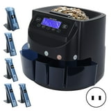 Electric Coin Counter & Sorter Machine with LCD Display High-Speed Coin ...