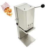 Electric Commercial Curly Fries Machine Automatic Spiral Potato Cutter Twister Fries Machine