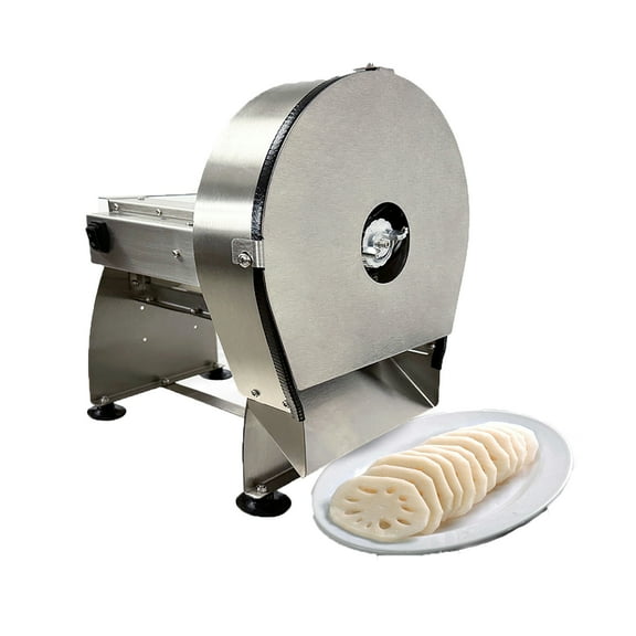 Electric Commercial Vegetables Cutting Machine, Vegetable Onion Slicer 11.5x17.5x15.5