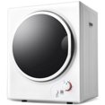 thumbnail image 1 of Electric Compact Clothes Dryer, 850W Portable Laundry Dryer with 5 Drying Modes, Stainless Steel Tub and Wall Mount Kit, Front Load Electric Clothes Dryer Machine for Apartments, Dormitory, RVs, 1 of 14