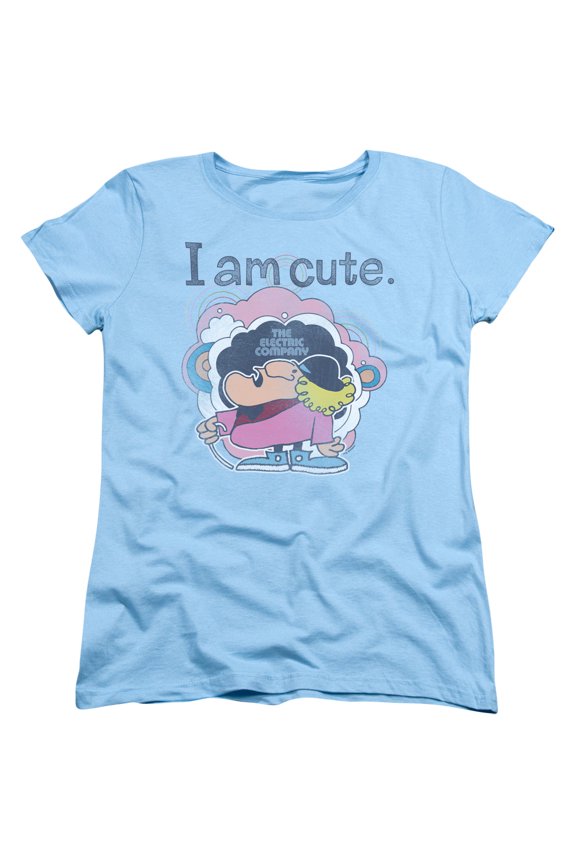 Electric Company - I Am Cute - Women's Short Sleeve Shirt - Small