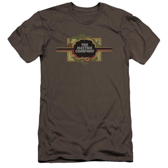 Electric Company/Logo Premium Canvas Adult Slim Fit 30/1 T-Shirt Charcoal