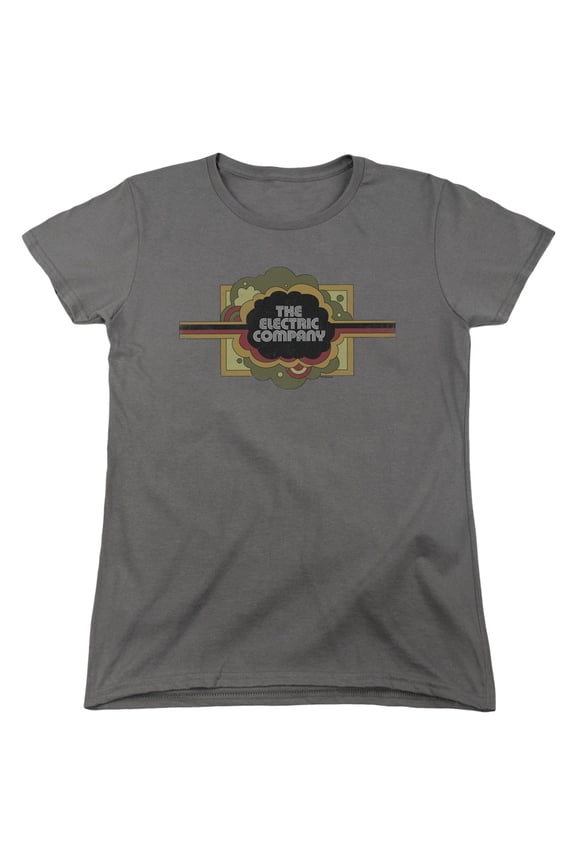 Electric Company/Logo S/S Women's T-Shirt Charcoal