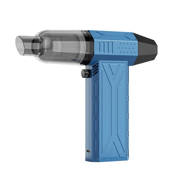 Electric Compressed Duster & Cordless Handheld Vacuum Cleaner, 130000 Rpm High Speed Brushless Motor Turbine Fan For Powerful Cleaning, For Pc Keyboard Car Home Outdoor Dust