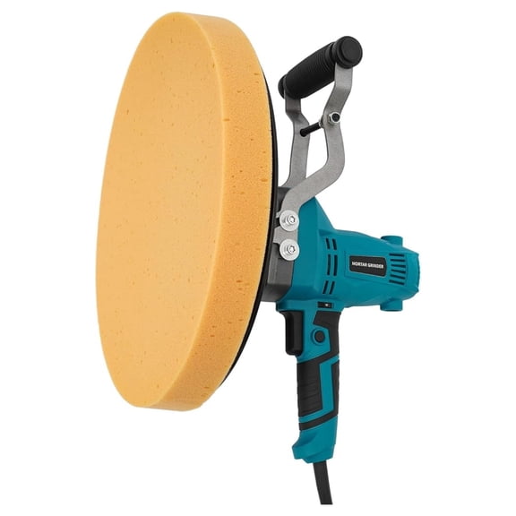 Electric Concrete Cement Mortar Trowel 850W Handheld Cement Wall Surface Smoothing Machine 16 Wiper Masons Plastering Bucket Trowel Tools