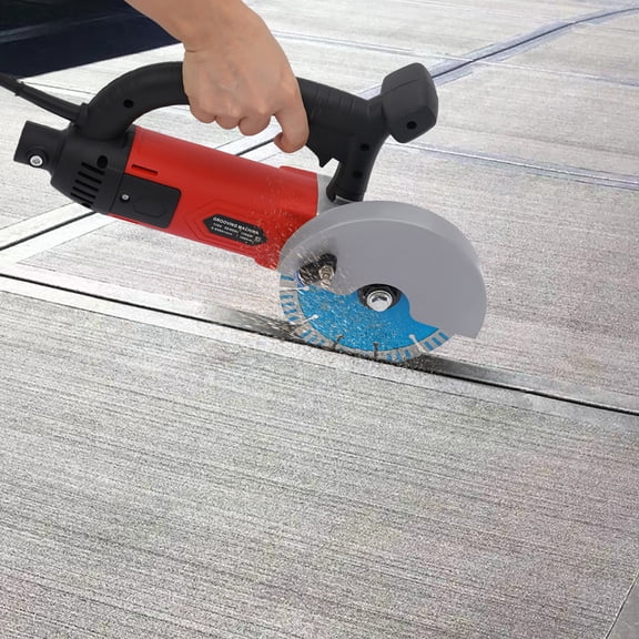 Electric Concrete Cut off Saw Cement Masonry Wet Dry Saw Cutter+Blade