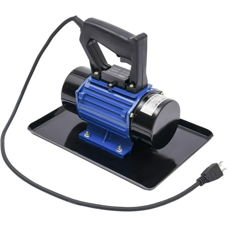 Electric Concrete Vibrator, 110V 370W Portable Cement Vibrating Machine, 3500 RPM Cement Smoother, Industrial Vibrating Troweling Machine