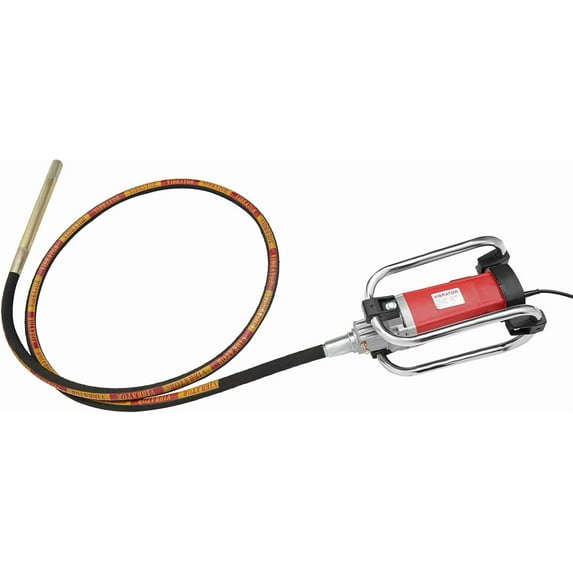 Electric Concrete Vibrator, 2000W 4300rpm Handheld Insertion Concrete Vibrating Tool with 13FT Vibrating Shaft, Portable Pencil Cement Vibrarator for Industrial Concrete Construction
