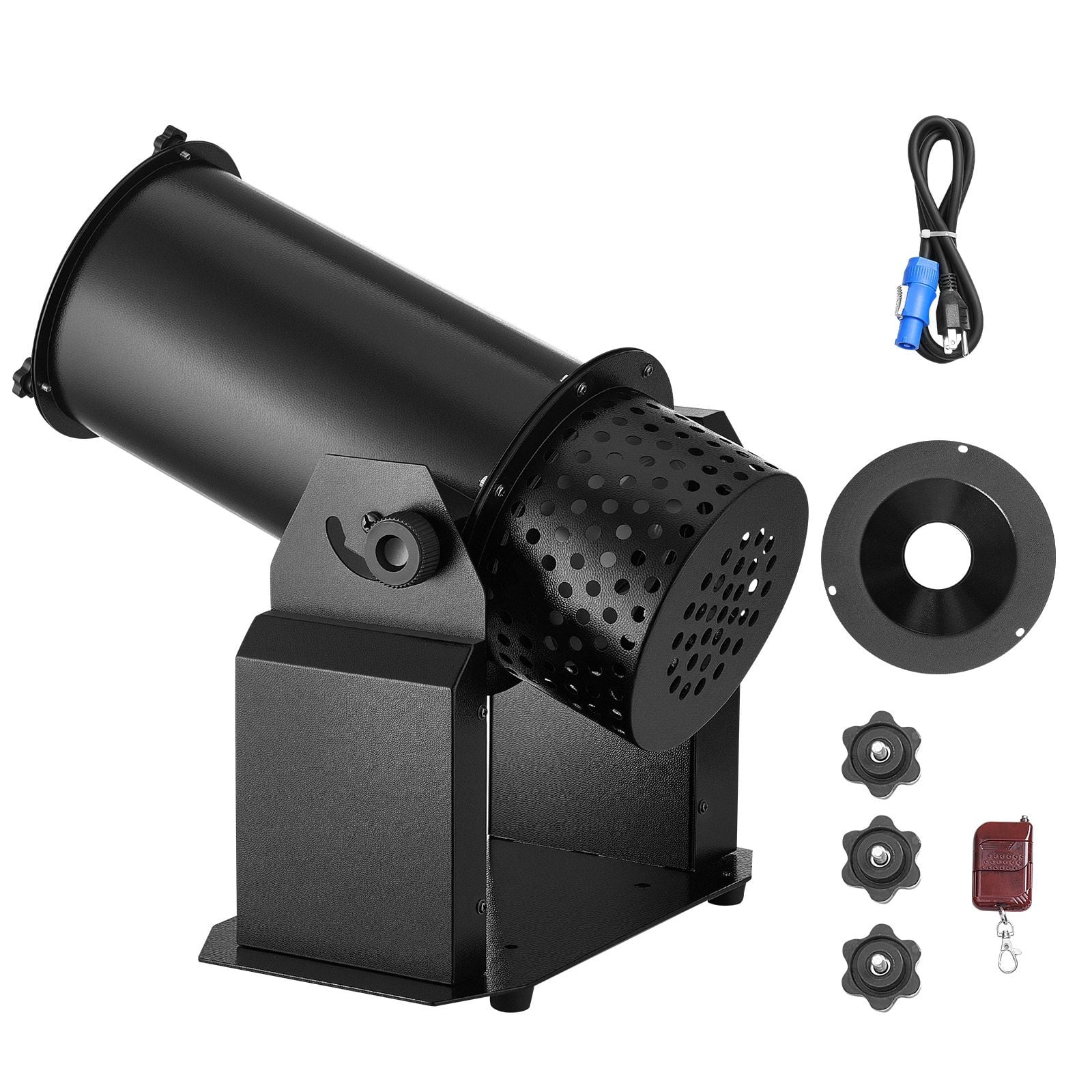 Electric Confetti Machine, 1500W Powerful Output Confetti Cannon Launcher, Manual & Remote Control, Portable Confe-tti Shooter for Wedding Christmas Party Event Show Stage Night Club