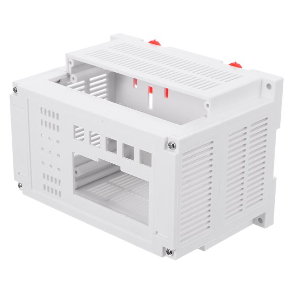 FONDOTIN Durable Plastic Electrical Box for Industrial Applications White