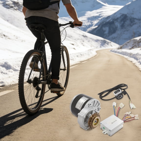 Electric Conversion Kit, 24V 350W Electric Bike Conversion Kit, Motor Electric Bike Set