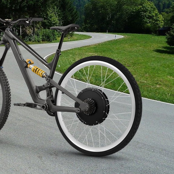 Electric Conversion Kit 26 Inch Electric Bike Kit Electric Bike 48V 1000W LCD Display Rear Wheel