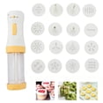 thumbnail image 1 of Electric Cookie Electric Cookie Kit With 12 Cookie Sheet Spouts For DIY Decorating Cake Baking Supplies, 1 of 8