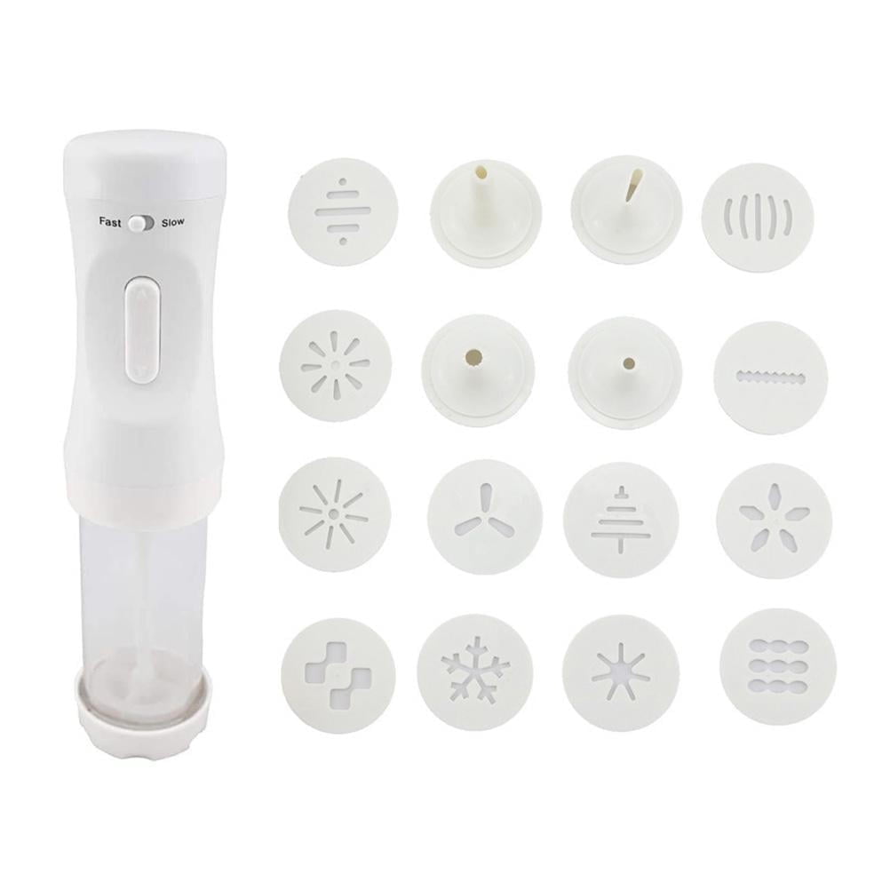 Electric Cookie Press Gun, Biscuit Cookie Maker Kit Electric Cookie Decorating Tool DIY Cookie