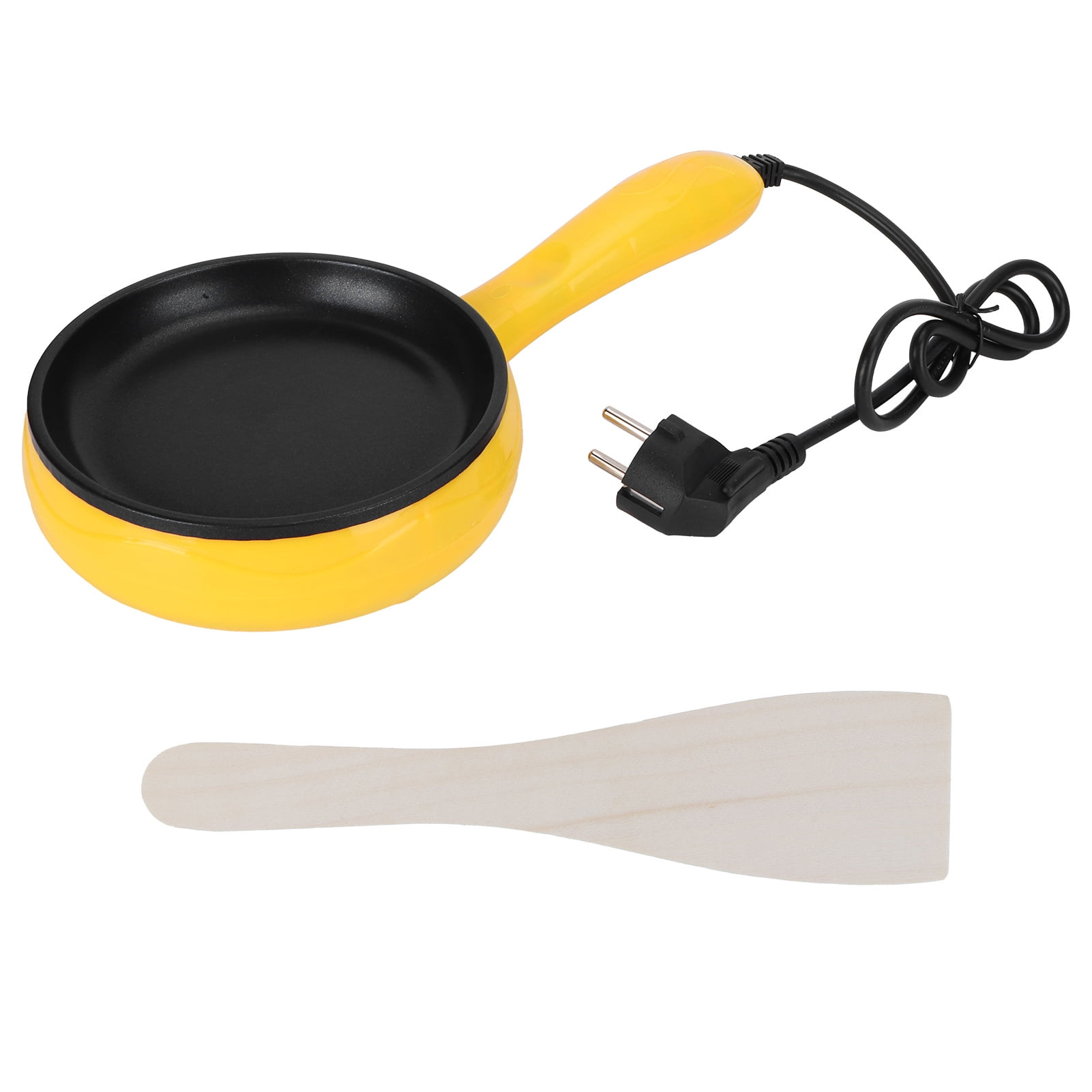 Electric Cooking Pan, Lightweight Portable Mini Come With Wooden