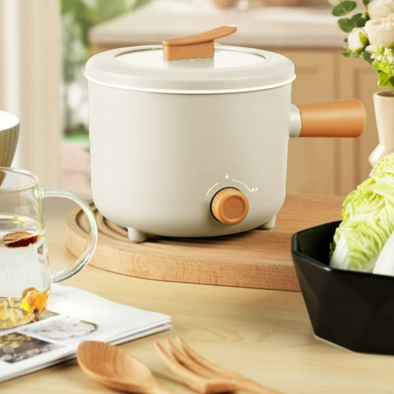 Electric Cooking Pot Multifunctional Non Stick Electric Cooking Pot 2 Gear Mini Hot Pot Cooker With Handle Electric Hot Pot Suitable For Dorm Small Families Apartments Hotel,cooking utensils