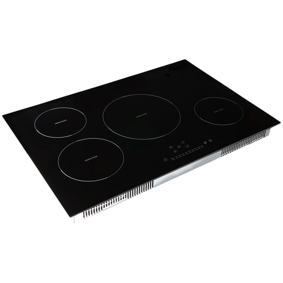 Electric Cooktop, 4 Burners, 30'' Induction Stove Top, Built-in Magnetic Cooktop 7500W, 9 Heating Level Multifunctional Burner, LED Touch Screen with Child Lock & Over-Temperature Protecti