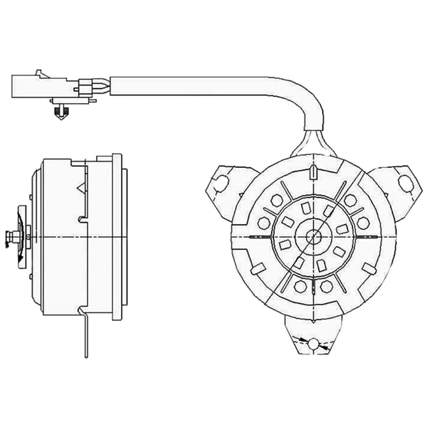 Electric Cooling Fan Moto