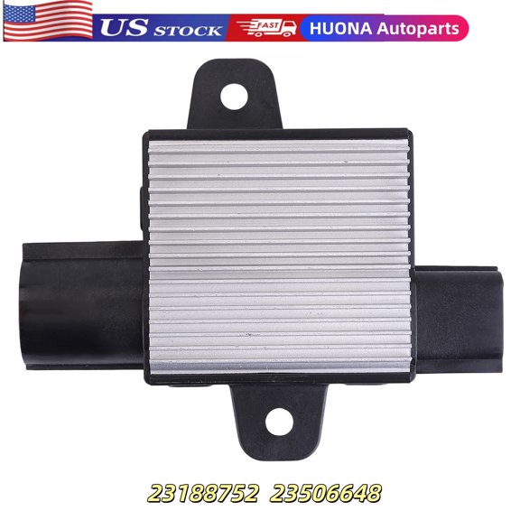 Electric Cooling Fan Motor Control Module Unit Compatible for ATS 2015-2019 All Engine Replaces 23188752 23506648