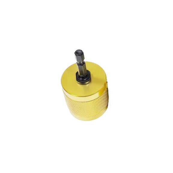 Electric Copper Pipe Cleaner,for Drill, Metal Tube Cleaning Brush with Hex Shank,for Deburring Rust Removal on 15mm 25mm 29mm Pipes, Gold(15mm)