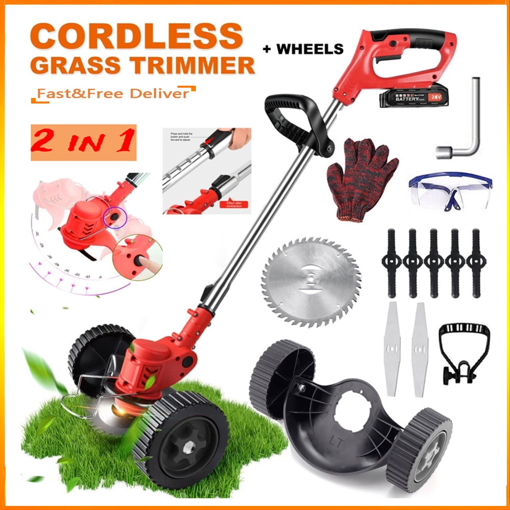 Grass cutting machine cordless sale