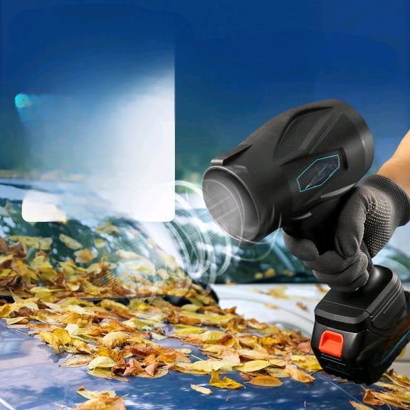 Electric Cordless Leaf Blower 300000 RPM Handheld Leaf Blower, Lightweight Leaf Blowers for Patio Cleaning, Lawn Care, Blowing Leaves and Dust, 2 Pack Battery Powered$$Garden & Patio