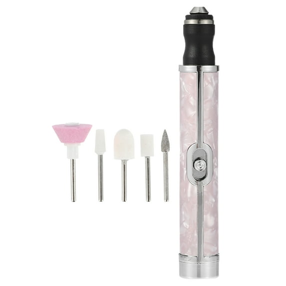 Electric Cordless Nail Drill Kit 20000RPM Nail Drill Machine Nail Drill for Manicure Polishing Pink