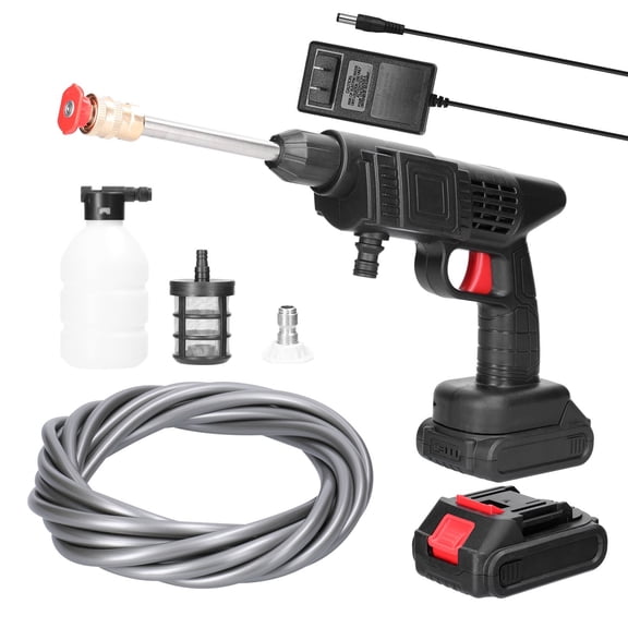 Electric Cordless Portable Pressure Cleaner, High Pressure Car Washer Water Gun, Vehicle Cleaning Machine