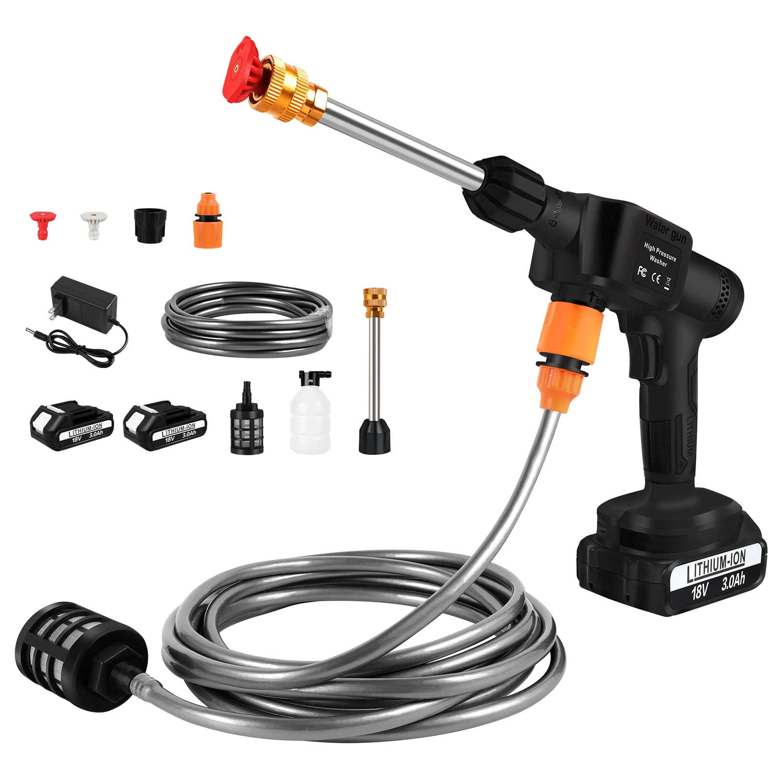 Electric Cordless Pressure Washer, Handheld Portable High Pressure