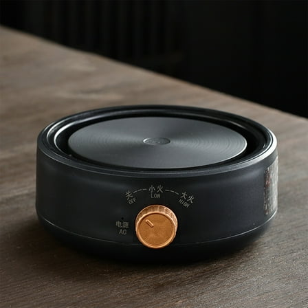 Electric Countertop Single Burner 3 Level Temperature Control Electric Hot Plate Compact Cooking Stove and Easy to Clean Base for Home Dorm Office