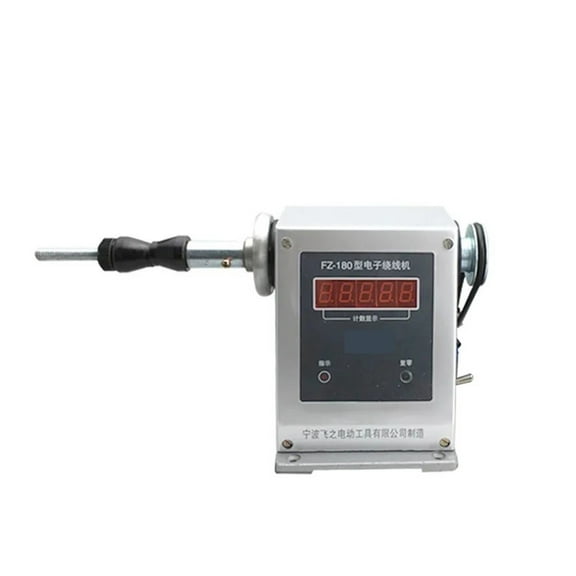 Electric Counting Winding Machine, Adjustable Type Semi-automatic Winding Tool Industrial High-speed Winder 0-9999 Count Range ,Wide Range