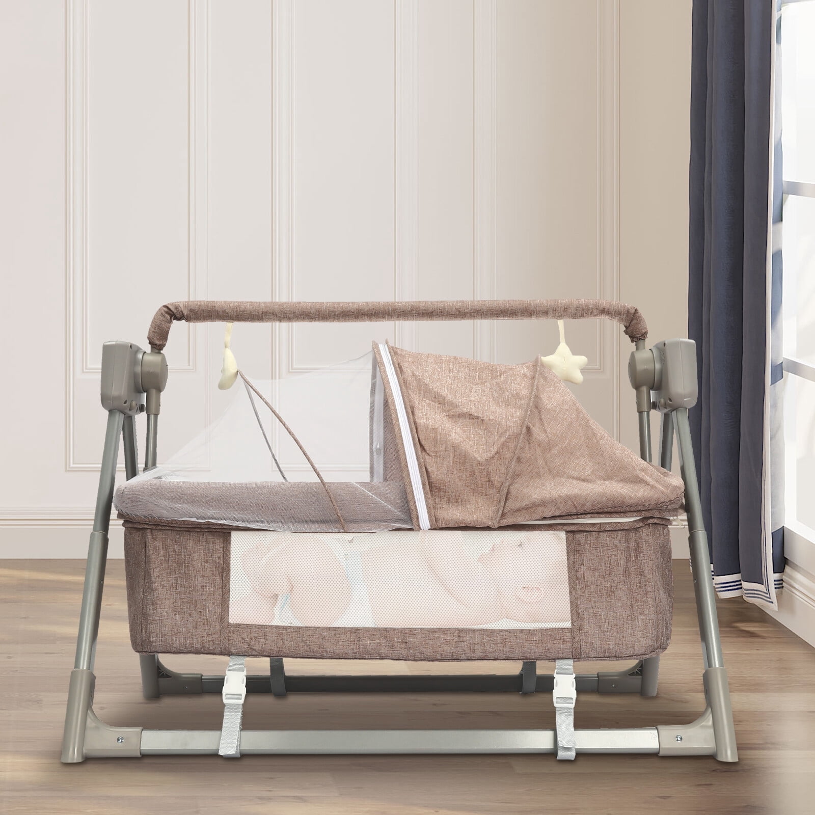 Electric Rocking Bassinet Swing Baby Cradle Swing Bed