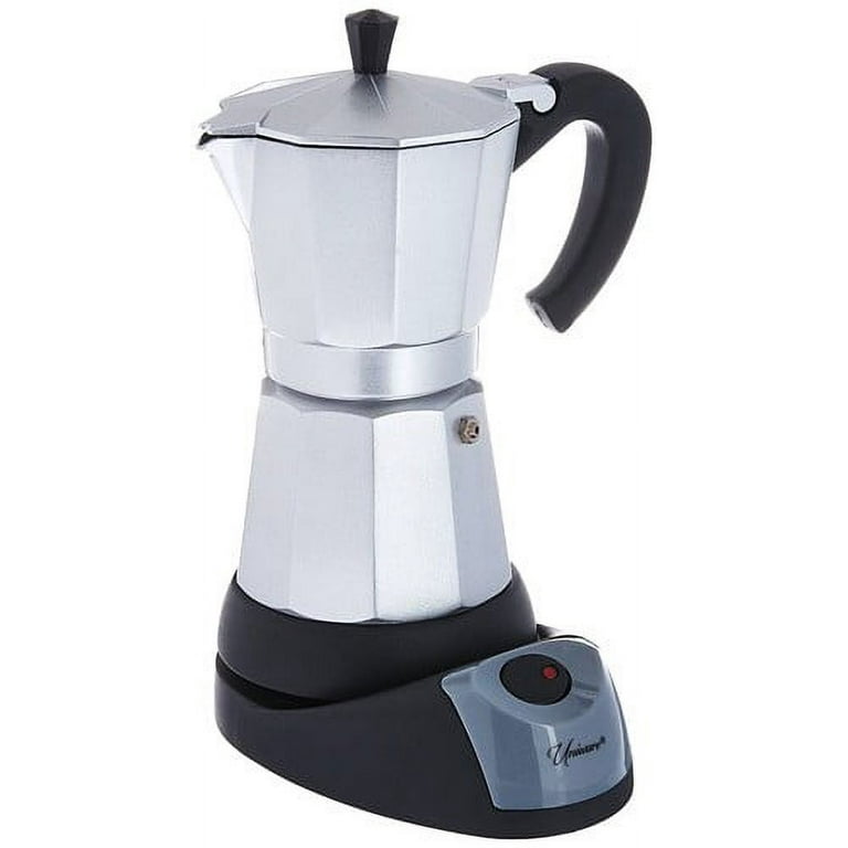 HOGAR IDEAL 6 CUPS ALUMINUM STOVE COFFEE MAKER GRECA DE CAFE CAFETERA 5  MINUTES