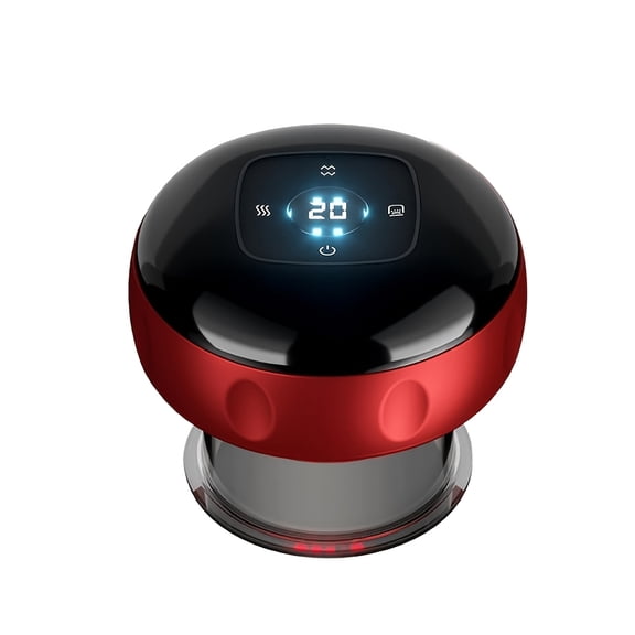 Electric Cupping Massager, USB Rechargeable Vacuum Massage Device for Back, Neck and Legs