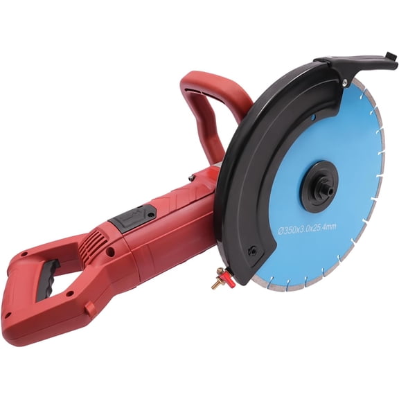 Electric Cutting Saw 3000W Evolution Metal Cutting Saw with Max 4.5in Adjustable Cutting Depth Wet Saw for Stone Cutting Brick Cutter Stump Grinder