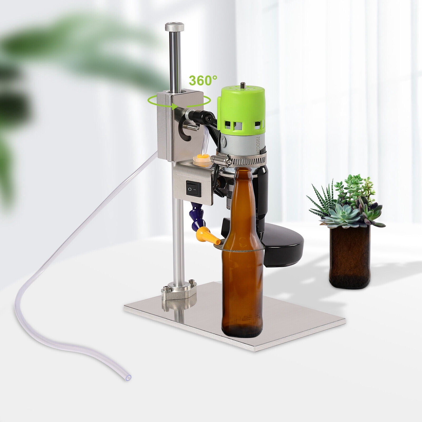 Electric DIY Glass Bottle Cutter Machine 150W Wine Bottle Cutter Tool 6000R/Min