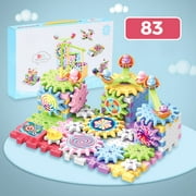 Electric DIY Science And Technology Changeable Building Blocks Mechanical Gear Children's Educational Early Childhood Insertion Particles Building Block Toys