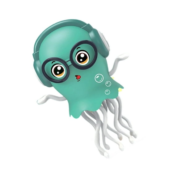 Electric Dancing Jellyfish Toy with Glowing Effects Musical Obstacle Avoidance