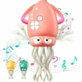 thumbnail image 1 of Electric Dancing Octopus Baby Toy,with Automatic Obstacle Avoidance Sensor,Upright & Crawling Modes,Rechargeable Magic Dancing Music Squid for Kids Ages 3-7,Fun Birthday Gift for Boys Girls (Red), 1 of 7