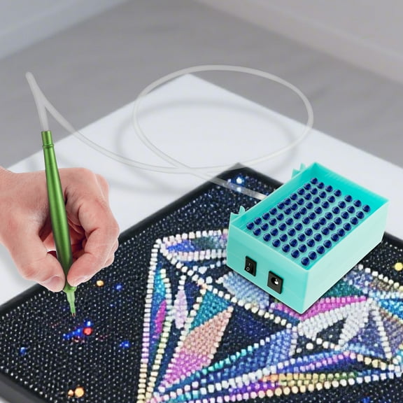 Electric Diamond Art Accessories Pen Vacuum Diamond Art Pen Kit Make Painting Easier and Faster for Adults No Wax Needed
