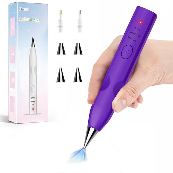 Electric Diamond Art Pen for Adults, Rechargeable Wax Free Rhinestone Picker Tool