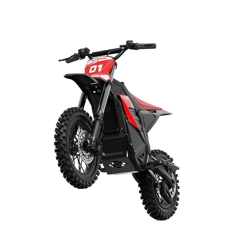 Electric Dirt Bike, 3000W, 38MPH & 30 Miles, 48V/23.4AH Removable Battery, 14"/12" Tire, Full Suspension, Mountain Off-Road E Dirt Bike for Adults & Teens